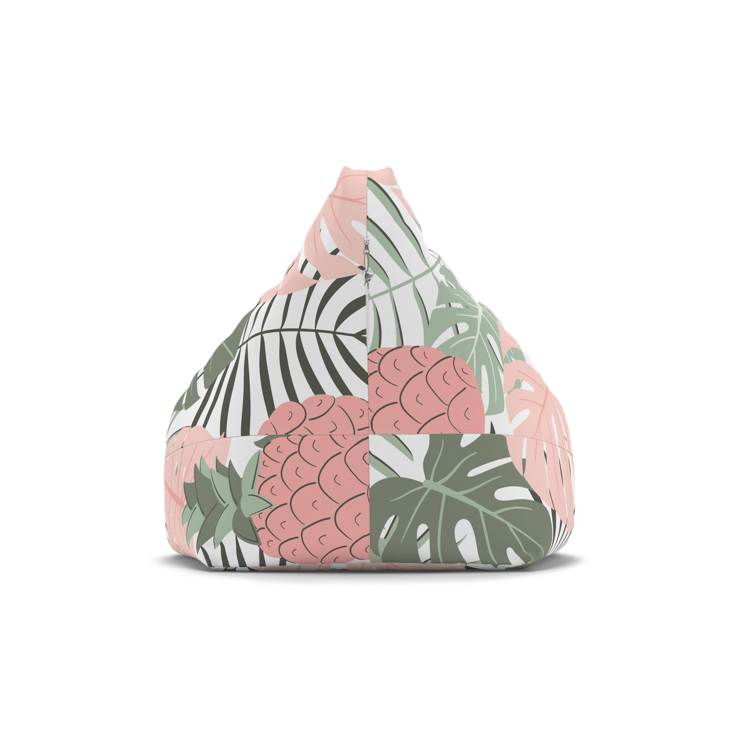 Bean Bag Chair Cover, Retro Pineapple Cute Beans Bag Cover, Cute Summer Spring Decor, Home Decor, Furniture Slipcover, Tropical Theme,