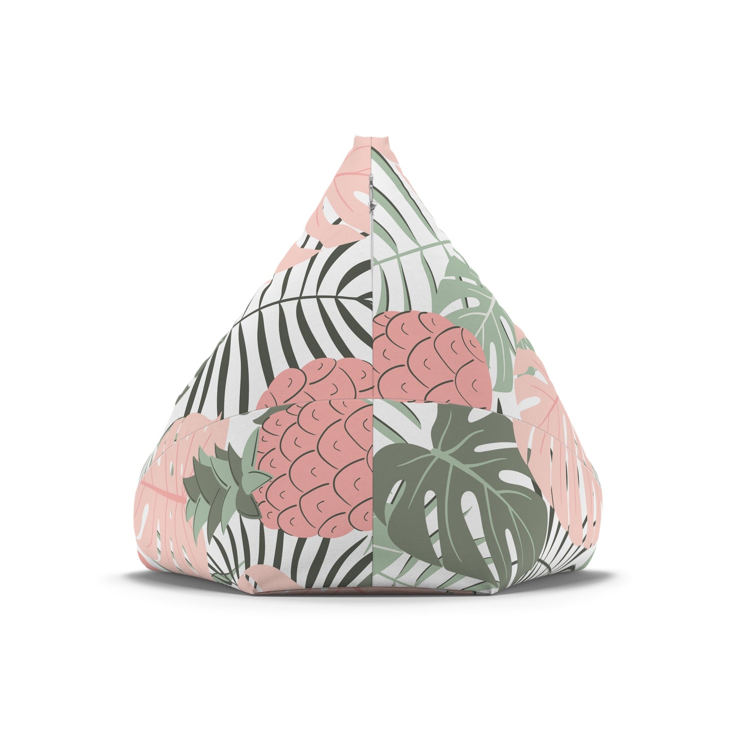 Bean Bag Chair Cover, Retro Pineapple Cute Beans Bag Cover, Cute Summer Spring Decor, Home Decor, Furniture Slipcover, Tropical Theme,