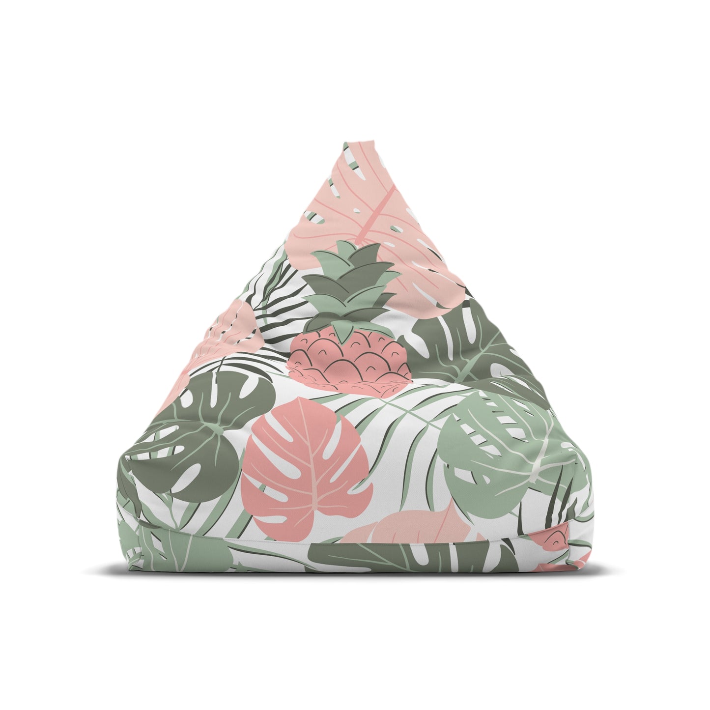 Bean Bag Chair Cover, Retro Pineapple Cute Beans Bag Cover, Cute Summer Spring Decor, Home Decor, Furniture Slipcover, Tropical Theme,