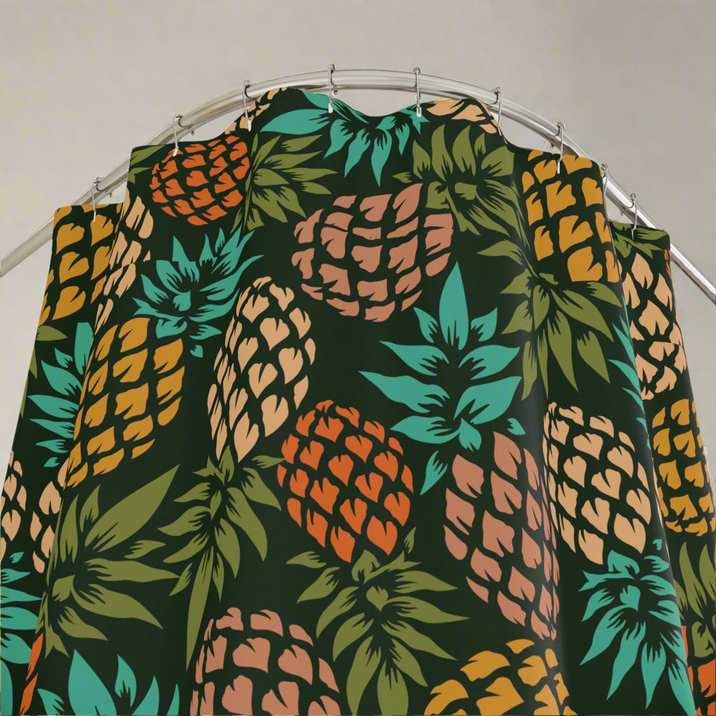 Fruit Theme Bathroom Shower Curtain - Kawaii Home Decor, Chic Washroom Accessory, Idea for kids