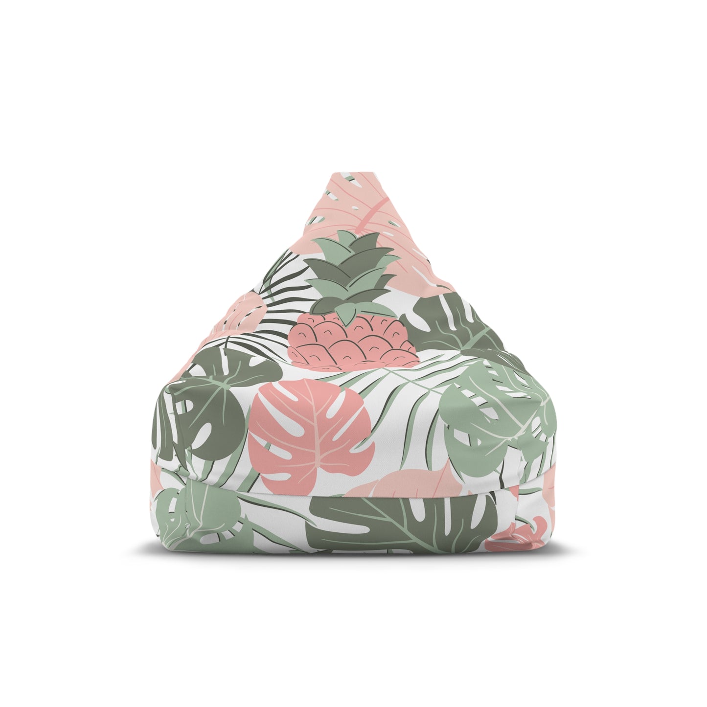 Bean Bag Chair Cover, Retro Pineapple Cute Beans Bag Cover, Cute Summer Spring Decor, Home Decor, Furniture Slipcover, Tropical Theme,