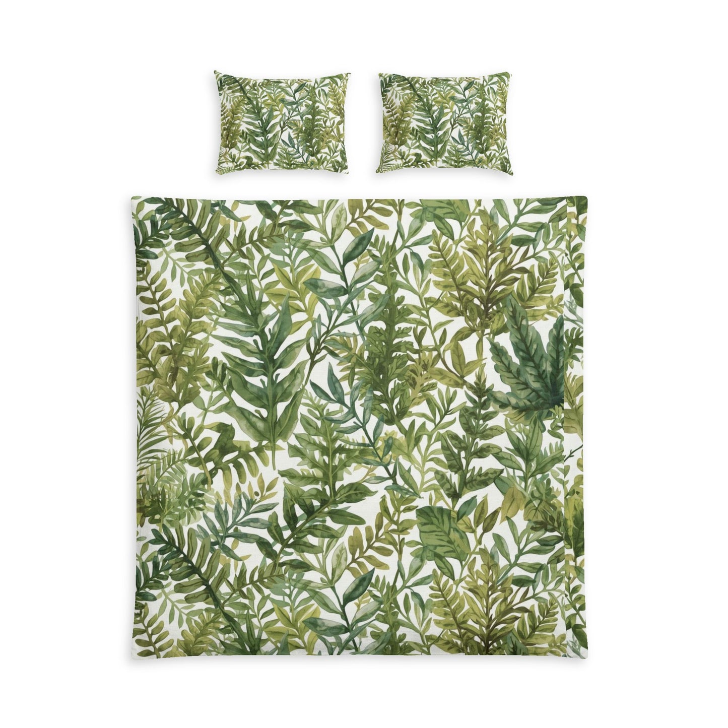 Botanical Green Grandma Style Cotto in a cozy cottagecore bedroom — soft natural lighting, warm layered styling by HomeStyles