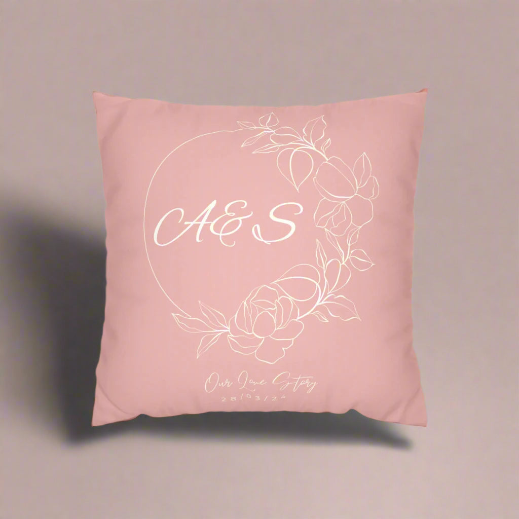 Custom Family Name Gift, Housewarming Present, Personalized Cushion Cover, Decorative Throw Pillow, Holiday Decor Christmas,