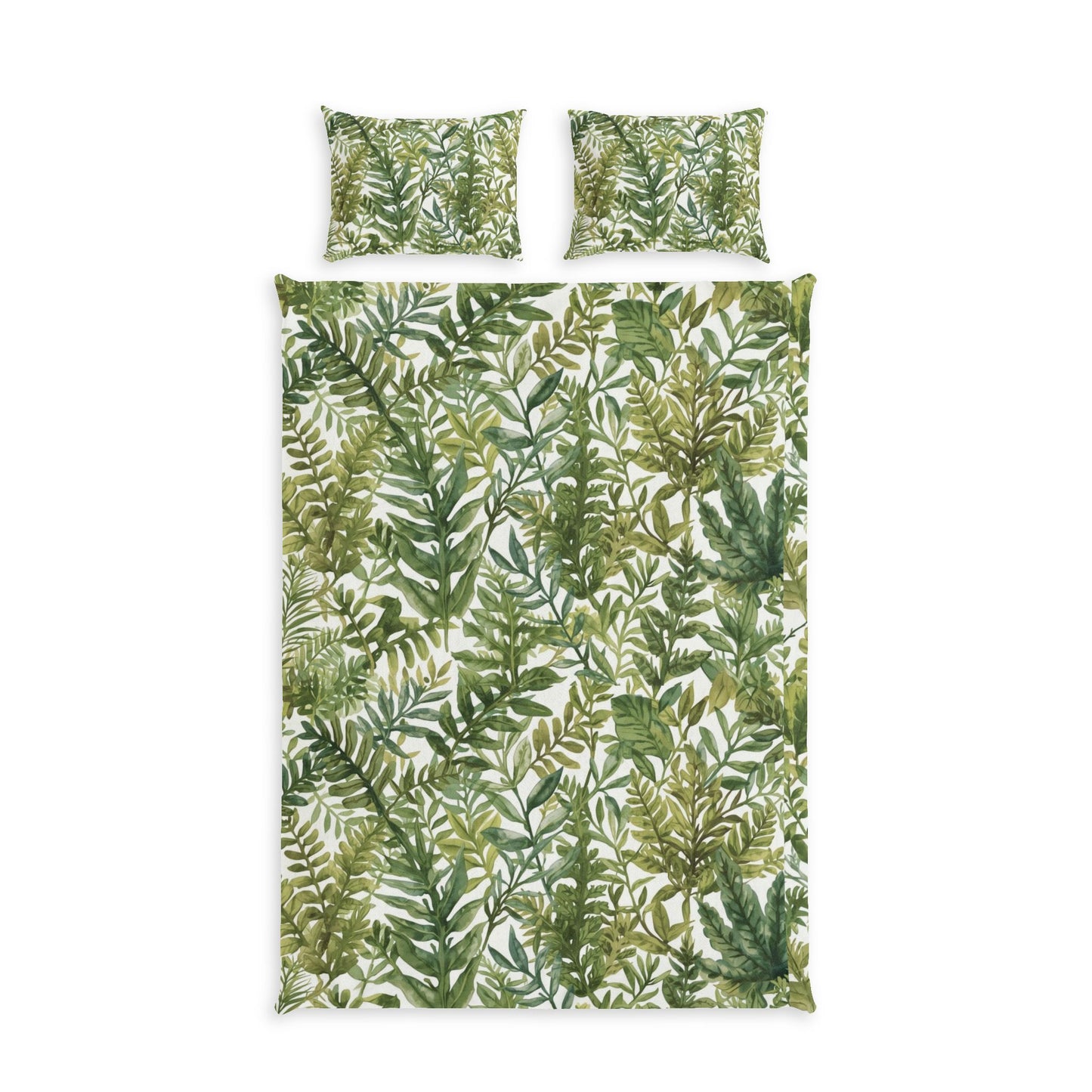 Botanical Green Grandma Style Cotto in a cozy cottagecore bedroom — soft natural lighting, warm layered styling by HomeStyles