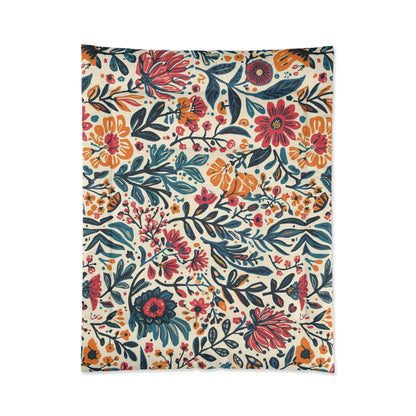 Cozy Boho Dorm Comforter, Twin XL C in a soft aesthetic dorm room — soft natural lighting, warm layered styling by HomeStyles