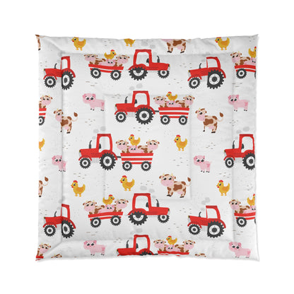 Kids Comforter Twin XL Twin, Boys R in a soft neutral kids bedroom — soft natural lighting, warm layered styling by HomeStyle