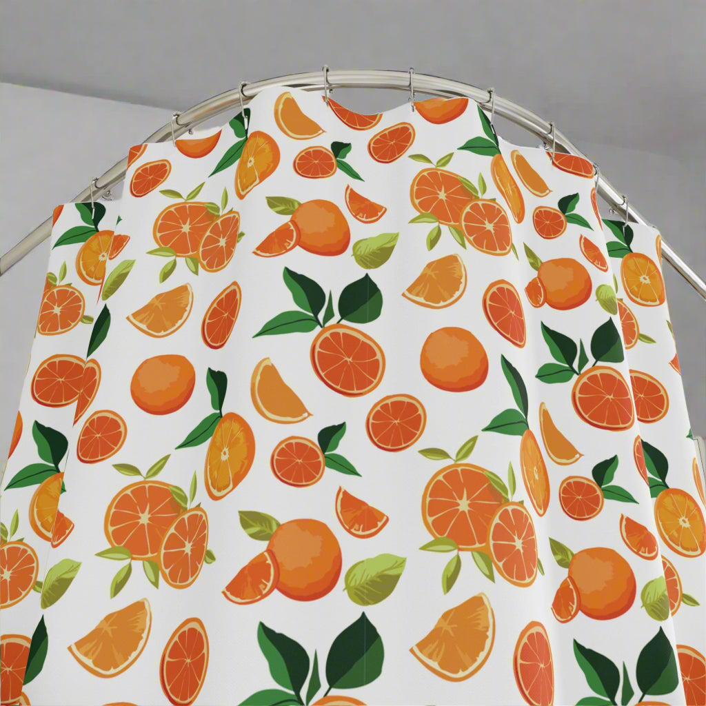Fruit Theme  Bathroom Shower Curtain - Kawaii Home Decor, Chic Washroom Accessory, Idea for kids