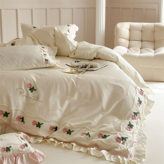 Embroidered Duvet Cover Set | Luxurious Bedding Collection