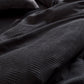 100% Cotton All-Season Black Colors Duvet Cover Set | Luxurious Bedding